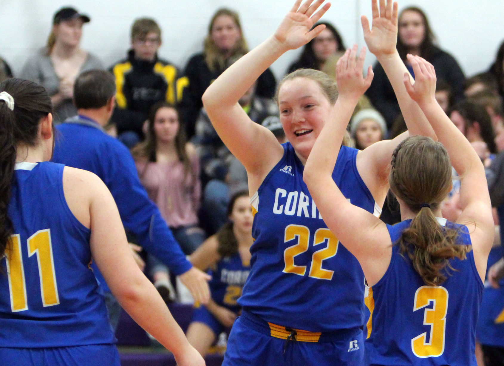 Cornell at Lake Holcombe girls basketball 12-4-18